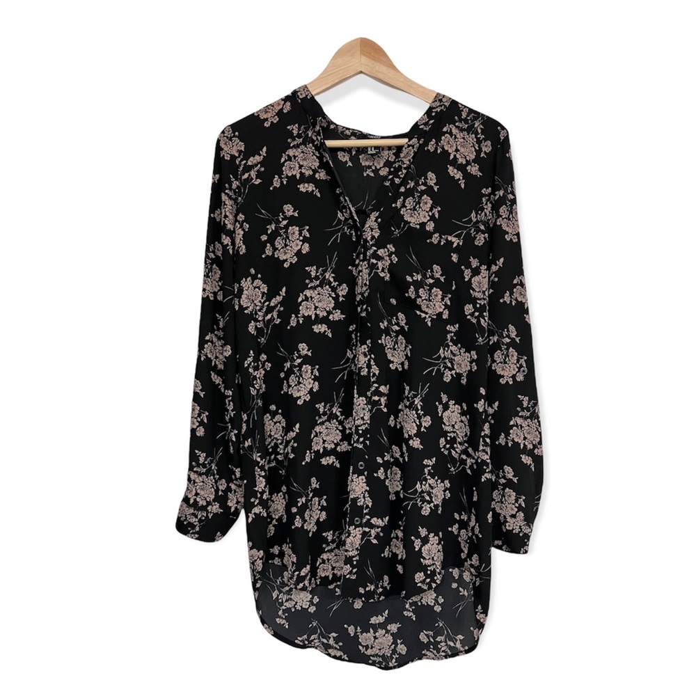 Forever 21 Pink Floral blouse